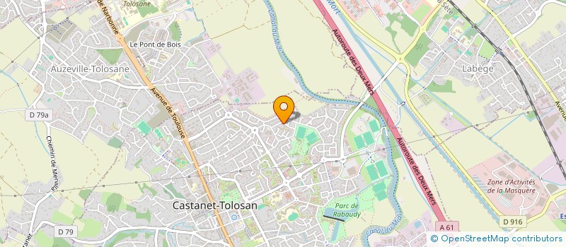 localisation de l'entreprise VENUS à CASTANET-TOLOSAN