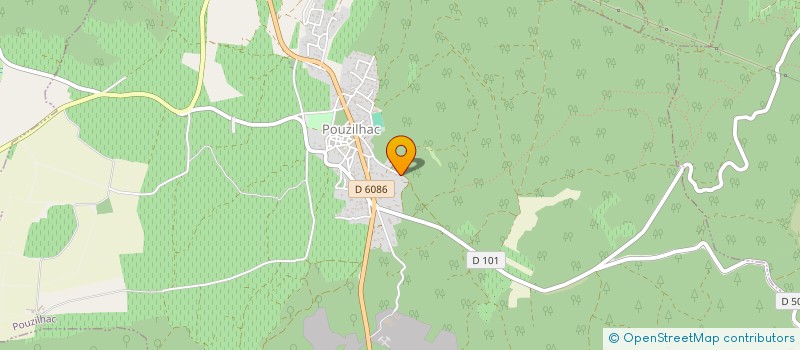 localisation de l'entreprise VENUS  POUZILHAC