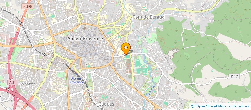localisation de l'entreprise VENUS à AIX-EN-PROVENCE