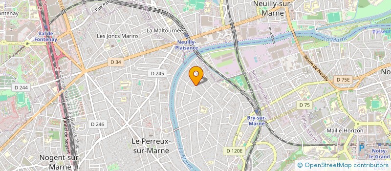 localisation de l'entreprise VENUS  BRY-SUR-MARNE