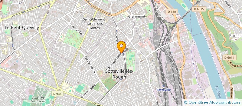 localisation de l'entreprise VENUS BEAUTE à SOTTEVILLE-LES-ROUEN