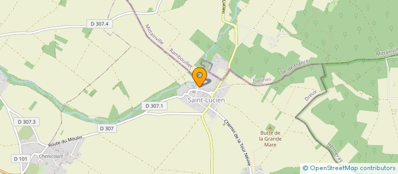 localisation de l'entreprise VENUS CHARTRES à SENANTES