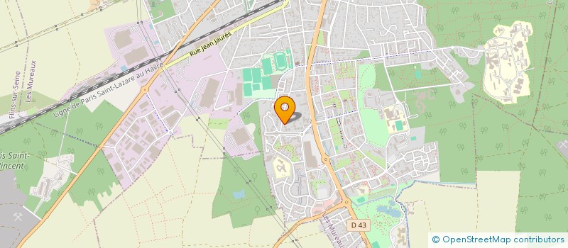 localisation de l'entreprise VENUS DRIVER à LES MUREAUX