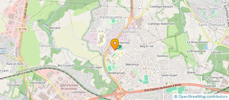 localisation de l'entreprise VENUS EXPERTISE à VANNES