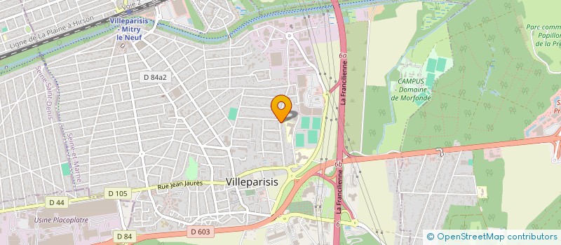 localisation de l'entreprise VENUS GES CO à VILLEPARISIS
