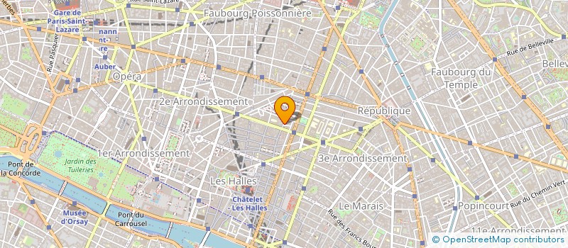 localisation de l'entreprise VENUS JEANS  PARIS