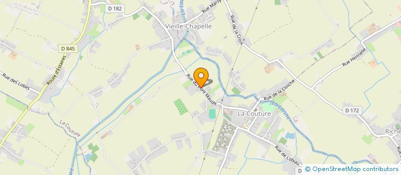 localisation de l'entreprise VENUS RECEPTION  LA COUTURE