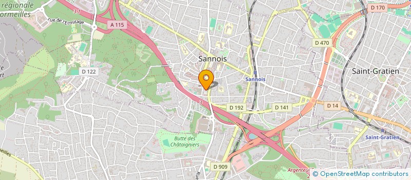 localisation de l'entreprise VENUS TEARS à SANNOIS