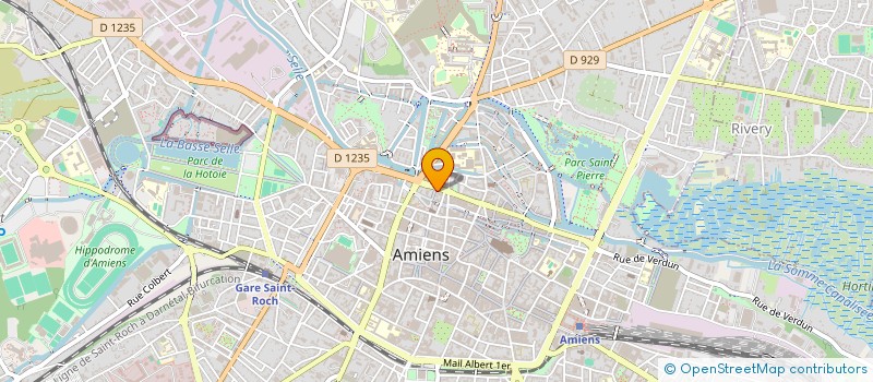 localisation de l'entreprise VENUS - ZENIT à AMIENS