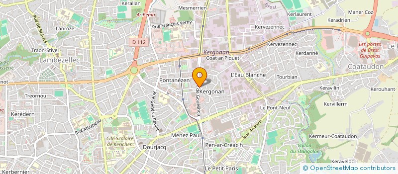 localisation de l'entreprise VENUSCUP JUICES à BREST