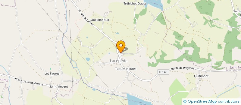 localisation de l'entreprise VEO  MADAILLAN