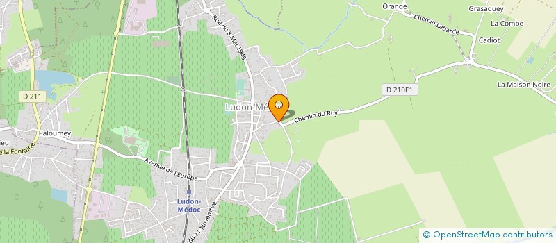 localisation de l'entreprise VEO AQUITAINE à LUDON-MEDOC