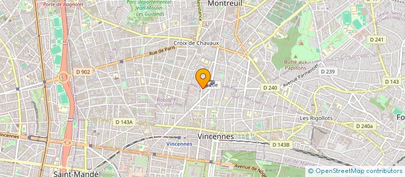 localisation de l'entreprise VEO DIAGNOSTICS  VINCENNES
