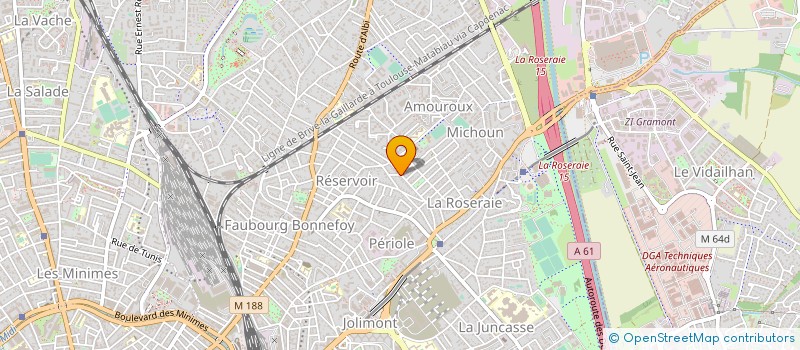 localisation de l'entreprise VEO NEWS  TOULOUSE