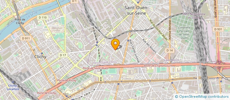 localisation de l'entreprise VEO PRODUCTION à SAINT-OUEN-SUR-SEINE