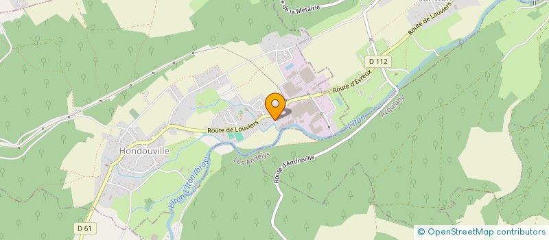 localisation de l'entreprise VEOFI CONSTRUCTION  HONDOUVILLE