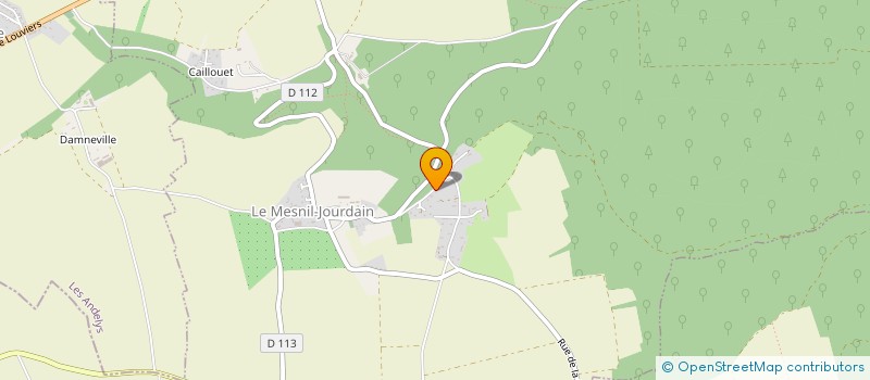 localisation de l'entreprise VEOFI IMMO  LE MESNIL-JOURDAIN