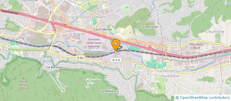 localisation de l'entreprise VEOLIA PROPRETE MEDITERRANEE à MARSEILLE