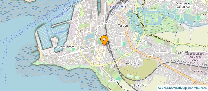 localisation de l'entreprise VEOLIA PROPRETE POITOU-CHARENTES à LA ROCHELLE
