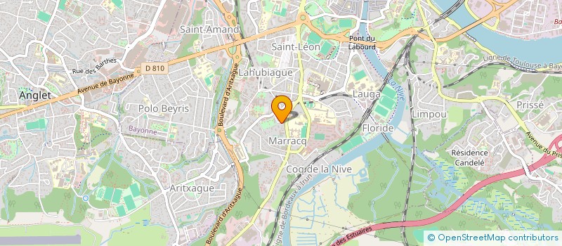 localisation de l'entreprise VEOR  BAYONNE