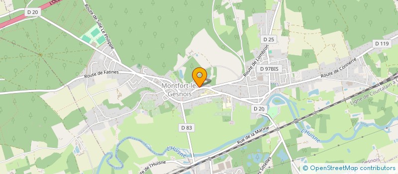 localisation de l'entreprise VEORIA  MONTFORT-LE-GESNOIS