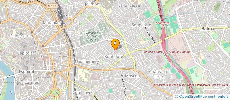 localisation de l'entreprise VEOS PRODUCTION à TOULOUSE