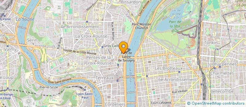localisation de l'entreprise VEP à LYON