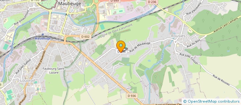 localisation de l'entreprise VEP AUTO  ROUSIES