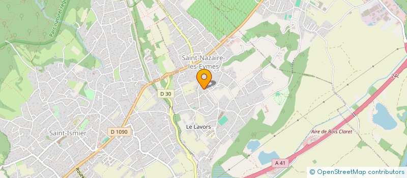 localisation de l'entreprise VEP DEVELOPMENT à SAINT-NAZAIRE-LES-EYMES