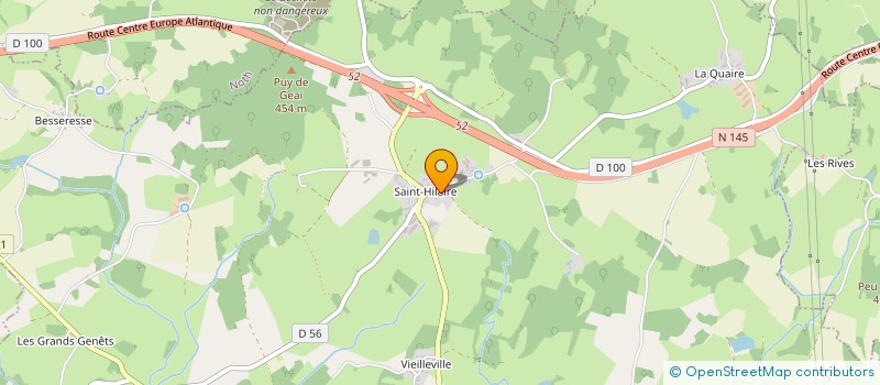 localisation de l'entreprise VEP SERVICES à SAINT-PRIEST-LA-PLAINE