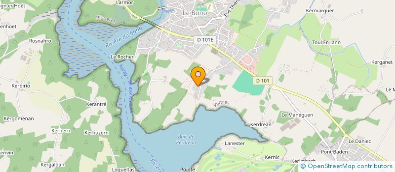 localisation de l'entreprise VEPHI  LE BONO