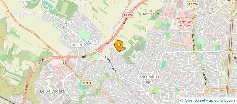 localisation de l'entreprise VEPI à FONTAINE-LES-DIJON