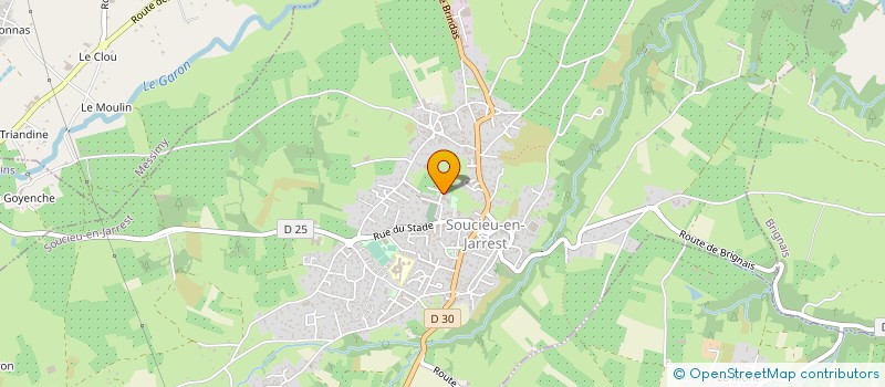 localisation de l'entreprise VEPIM - VENTE ET ELABORATION DE PRODUITS INDUSTRIELS DE MAINTENANCE à SOUCIEU-EN-JARREST