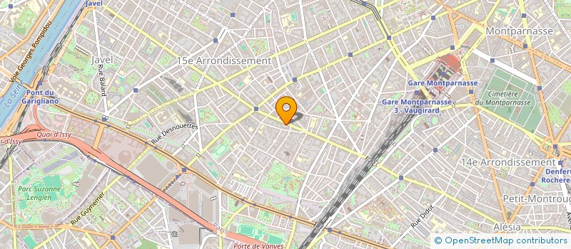 localisation de l'entreprise VEPLUCHE  PARIS