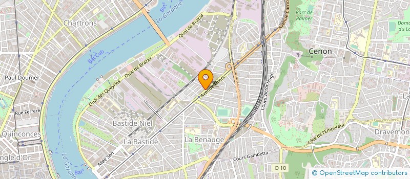 localisation de l'entreprise VER à BORDEAUX