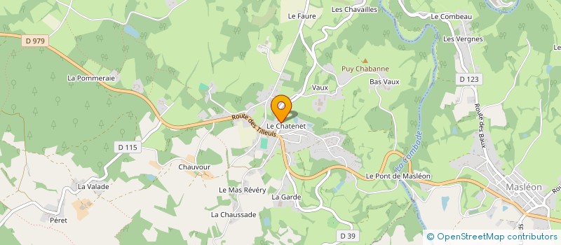 localisation de l'entreprise VER-LAB  SAINT-DENIS-DES-MURS