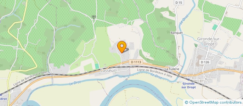 localisation de l'entreprise VER MIGNON  CASSEUIL