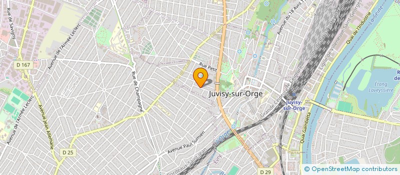 localisation de l'entreprise VER-SOLAIRE à JUVISY-SUR-ORGE