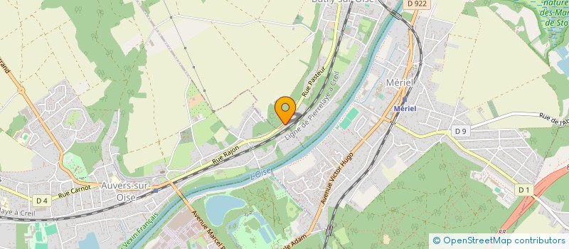 localisation de l'entreprise VER'VEXIN  BUTRY-SUR-OISE