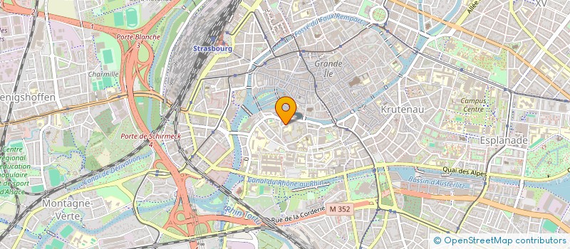 localisation de l'entreprise VERA  STRASBOURG