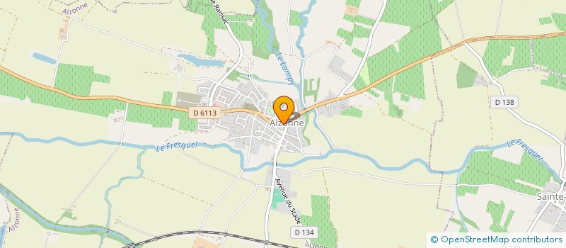 localisation de l'entreprise VERA  ALZONNE