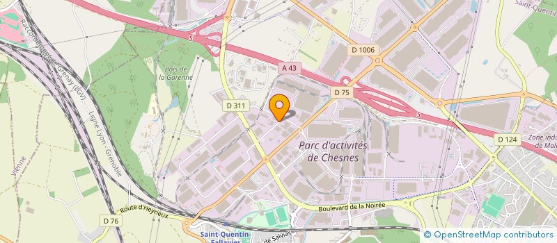 localisation de l'entreprise VERA CHIMIE DEVELOPPEMENTS à VENISSIEUX