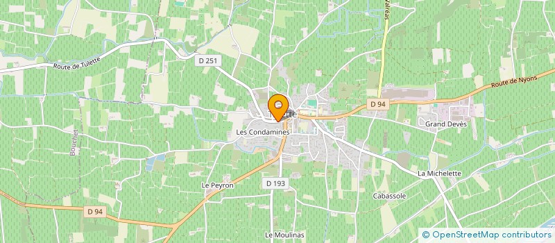 localisation de l'entreprise VERA CONSTRUCTION  TULETTE