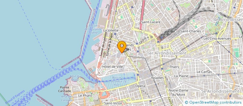 localisation de l'entreprise VERA DESIGN à MARSEILLE