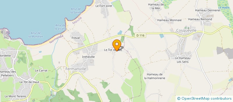 localisation de l'entreprise VERA IMPEX à FERMANVILLE