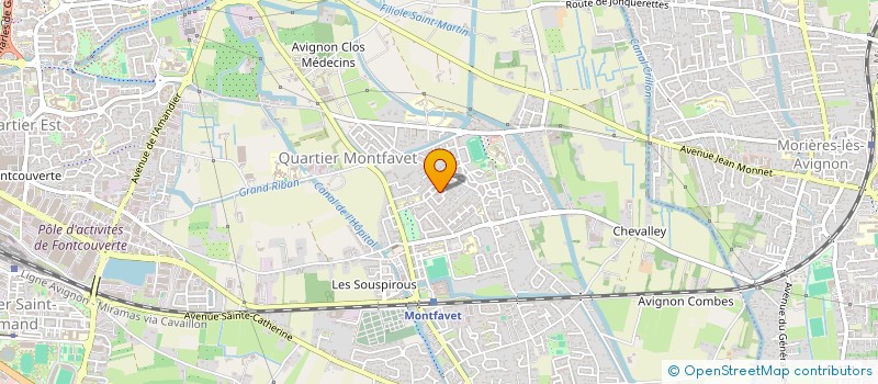 localisation de l'entreprise VERA NEATH  AVIGNON