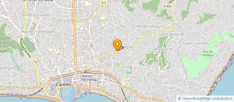 localisation de l'entreprise VERA T à MARSEILLE