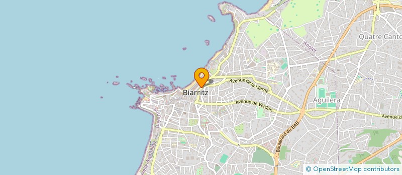 localisation de l'entreprise VERADAM à BIARRITZ