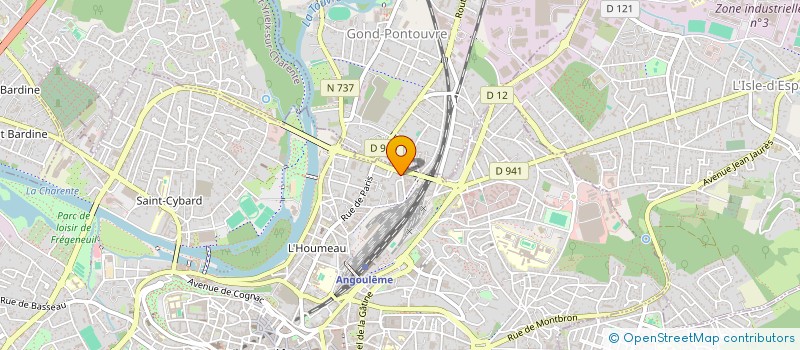 localisation de l'entreprise VERAGRI SERVICES à ANGOULEME