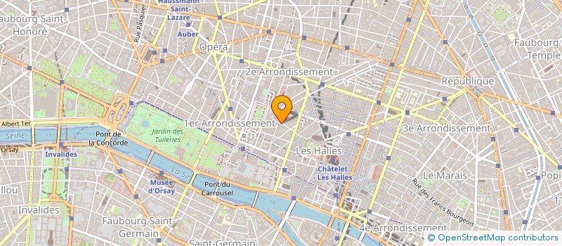 localisation de l'entreprise VERALBANE à PARIS